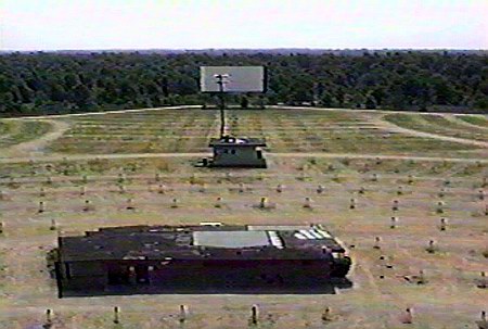 Getty 4 Drive-In Theatre - Concession And Screen From Darryl Burgess